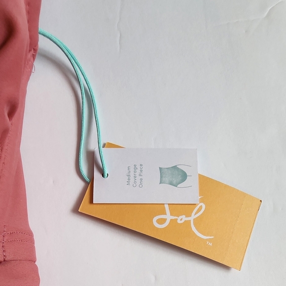 Women's One-Piece Swimsuit Size M   Dusty Rose   Kona Sol - Picture 8 of 9